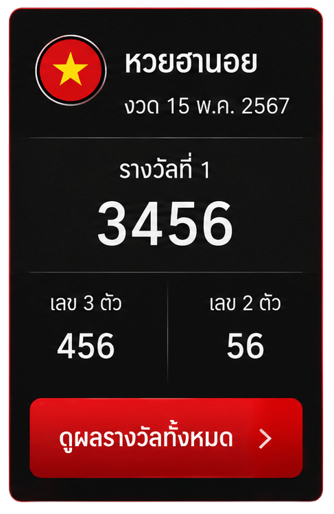 ผลรางวัลฮานอย