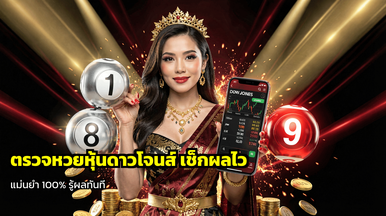 ตรวจหวยหุ้นดาวโจนส์