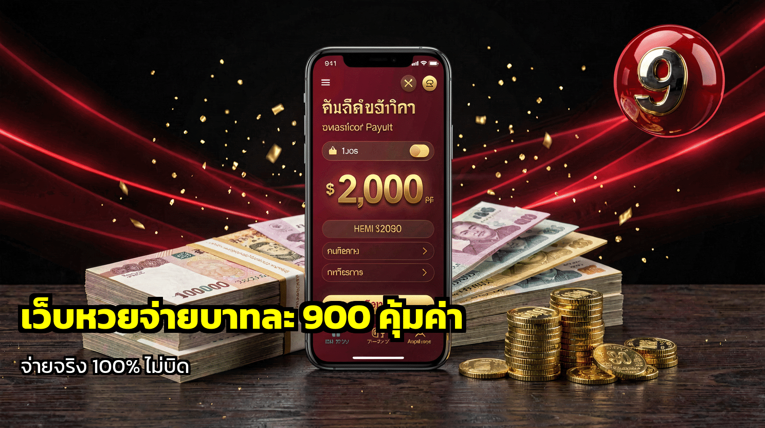 เว็บหวยจ่ายบาทละ 900